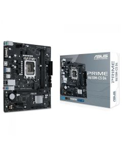Placa Mãe Asus Prime H610M-CS D4, Chipset H610, Intel LGA 1700, mATX, DDR4, 90MB1B60-C1BAY0