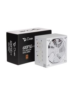Fonte Duex DX 600FSE++ White Series, 600W, 80 Plus Bronze, Full Modular, PFC Ativo