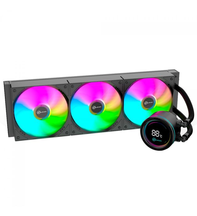 WATER COOLER KALKAN 360MM ALPHA PRETO C/DISPLAY 1